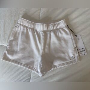 ALO  accolade short Yoga Women's Athletic White Shorts